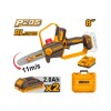 MOTOSIERRA A BAT 20V 8" + 2 BAT + CARG + ACCESORIOS + VALIJA Motosierra A Bat 20v 8" + 2 Bat + Carg + Accesorios + Valija
