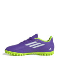 Championes de Fútbol 5 Infantiles Adidas III TF Púrpura - Blanco - Amarillo Limon