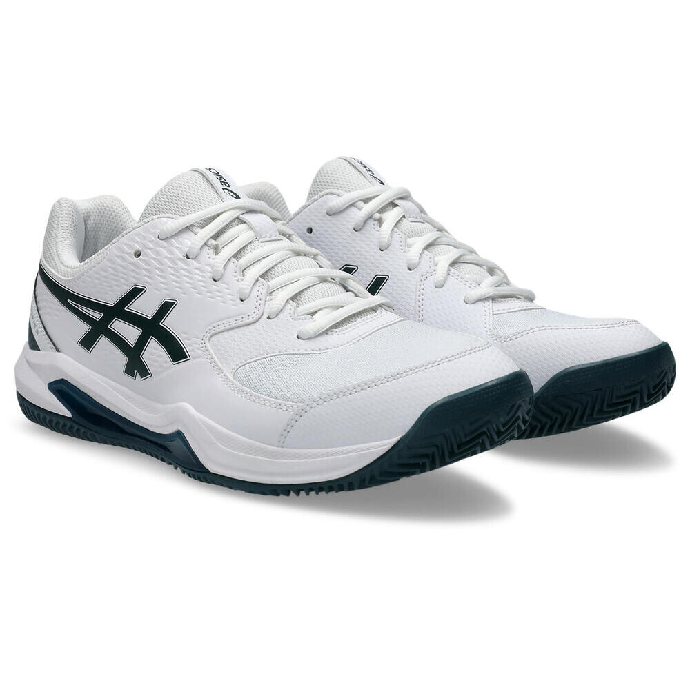 Zapatillas Tenis GEL-Dedicate 8 Clay Hombre White/saxon Green