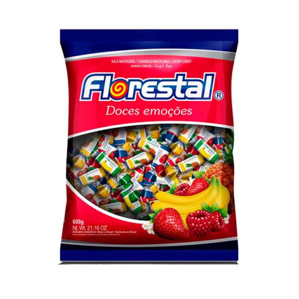 Caramelo Masticable Florestal 500 grs - Frutal 