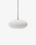 Lámpara de techo Inda de metal con acabado blanco Ø 30 cm
