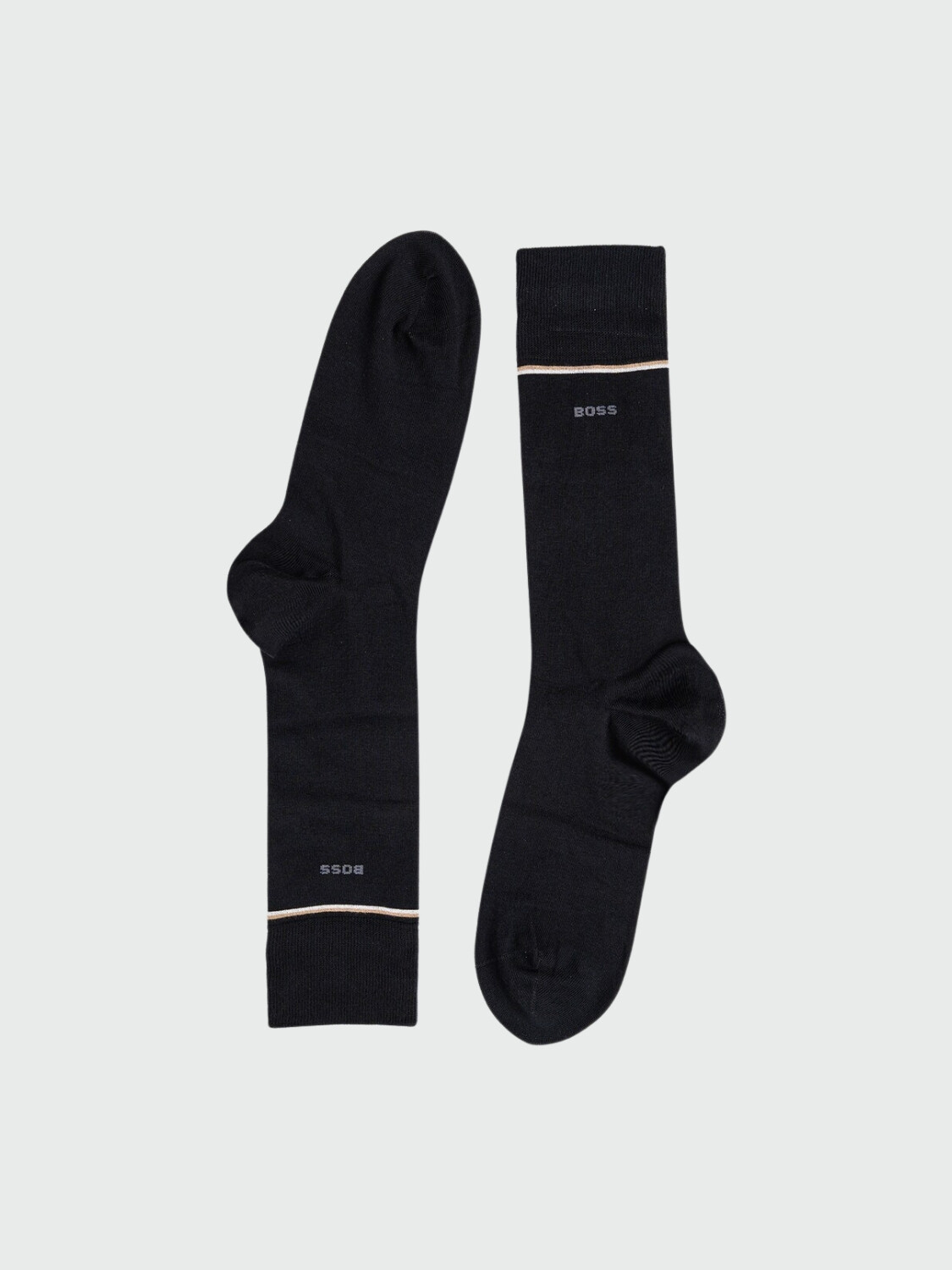 BOSS - Giftbox 3-pack medias Negro