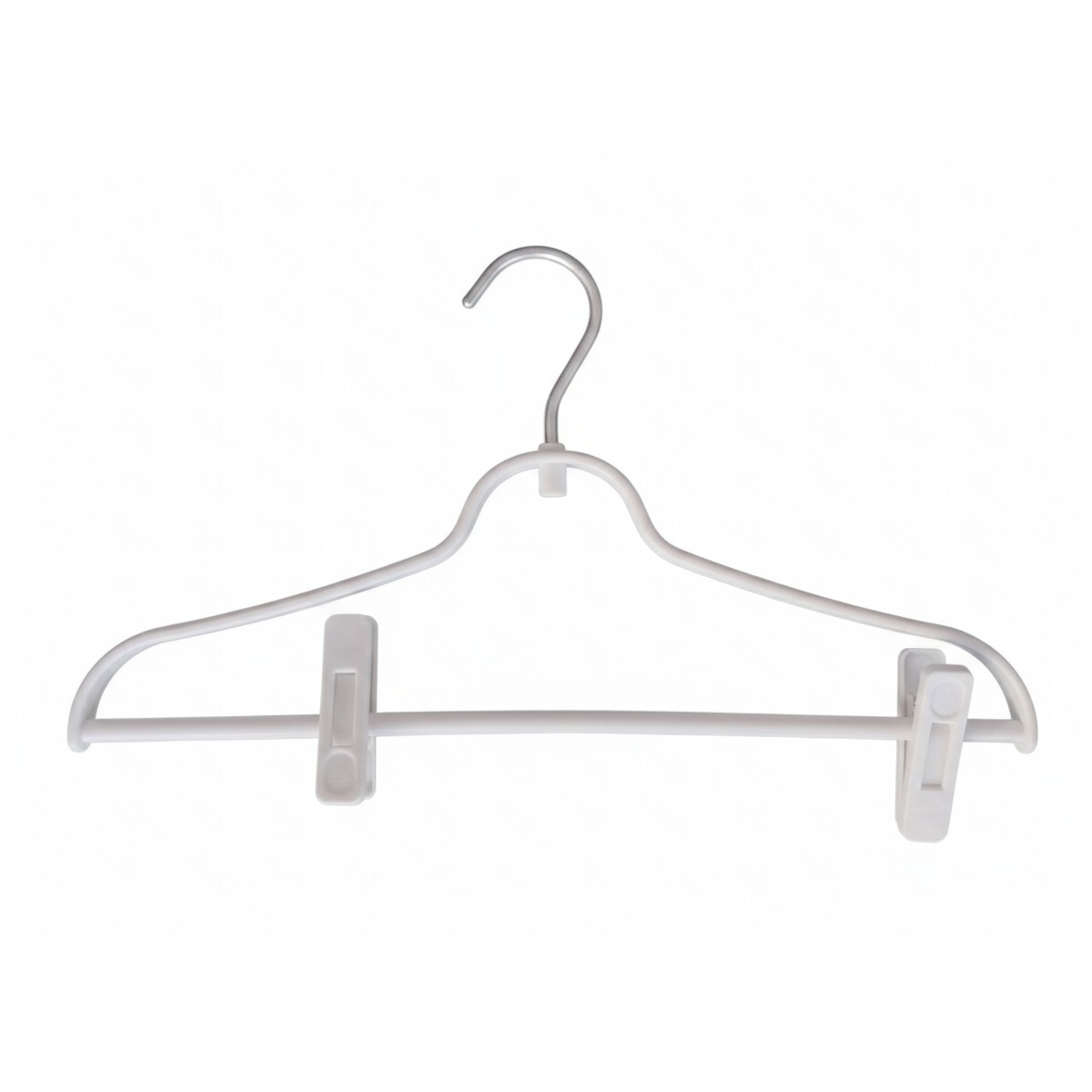 PERCHA PLAST BLANCO C/GANCHO 40X22CM 