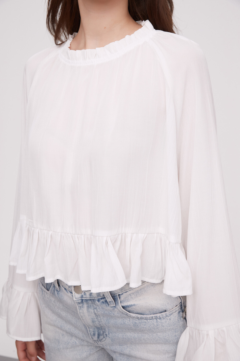 Blusa Baciro Marfil / Off White