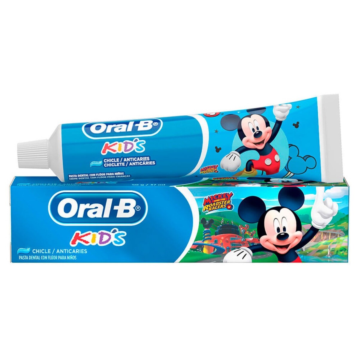 Pasta De Dientes Oral B Kids Minnie Mickey 50 Grs. 