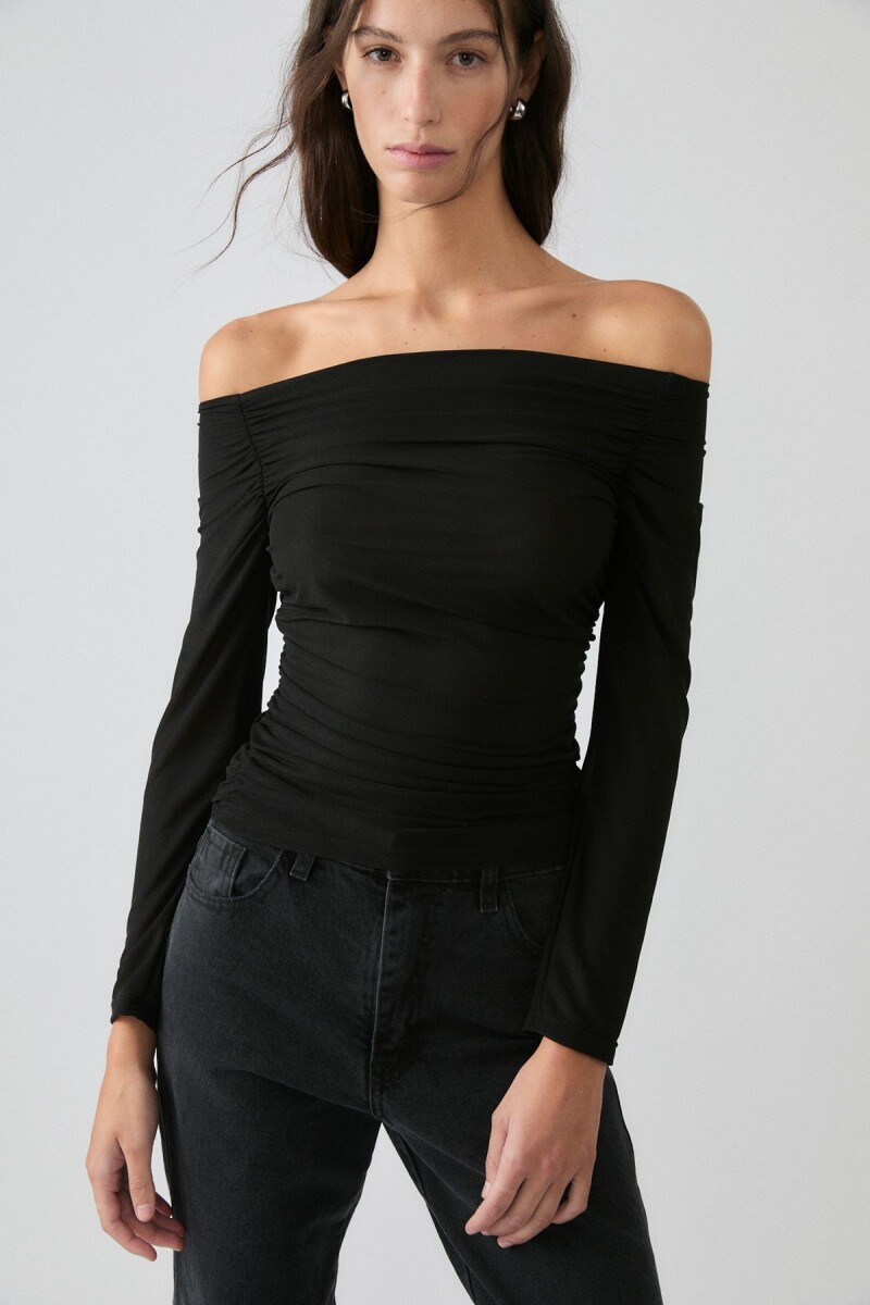 Remera Gravity - Negro 