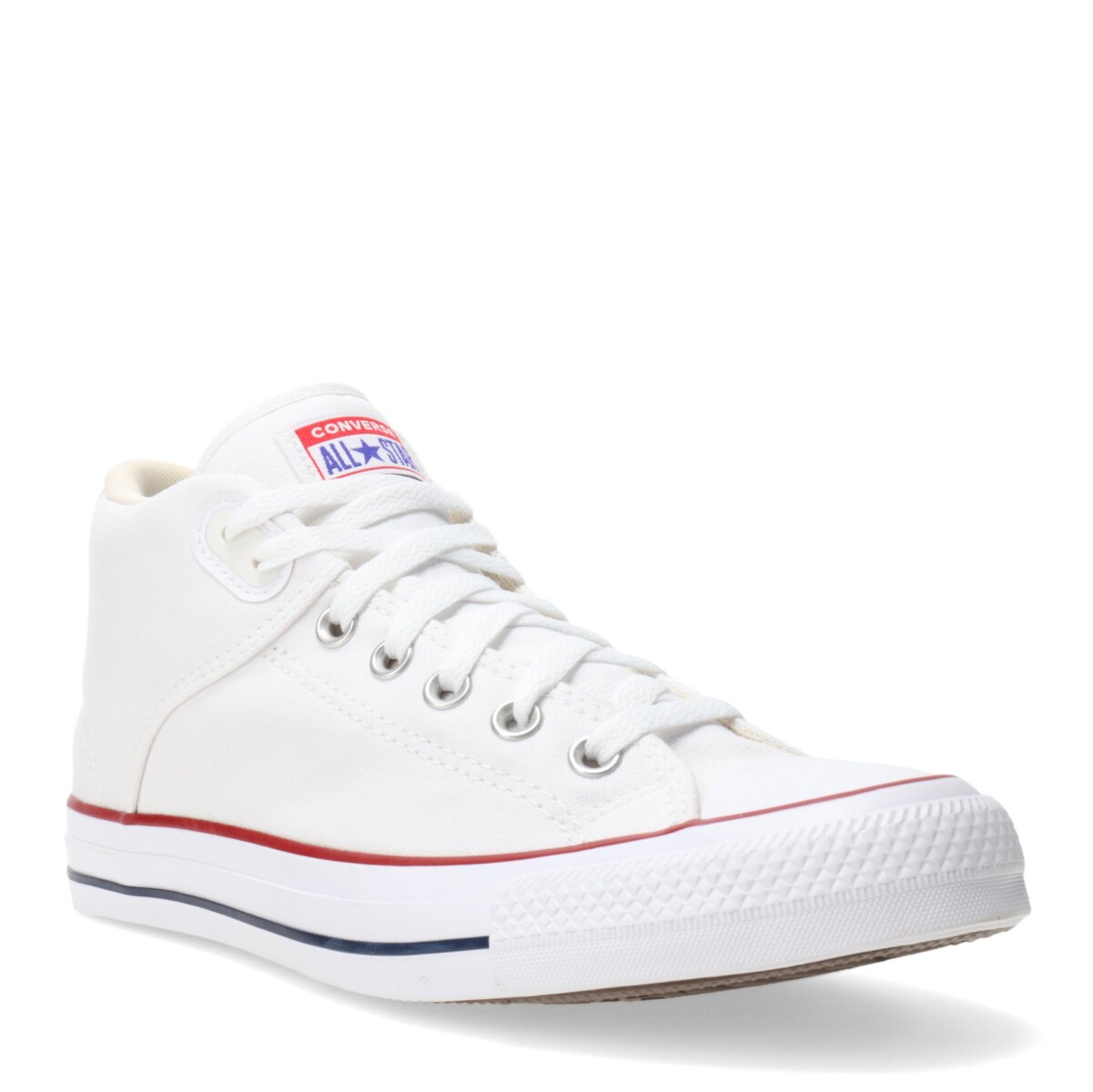 Championes Unisex Converse Chuck Tremont Street Mid - Blanco - Rojo - Azul 