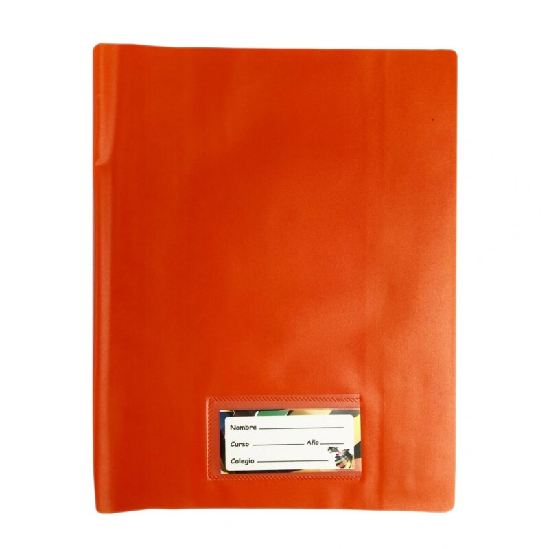 Forro Para Cuaderno Teoría+ Naranja #FORRO PARA CUADERNO TEORÍA NARANJA