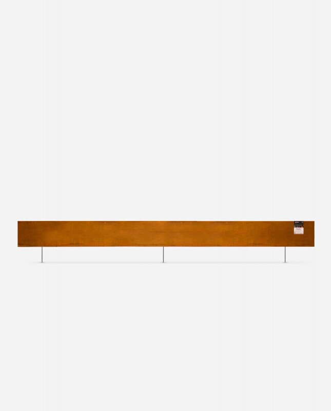 Fleje Separador 20cm x 2.4m - Acero Corten 2mm