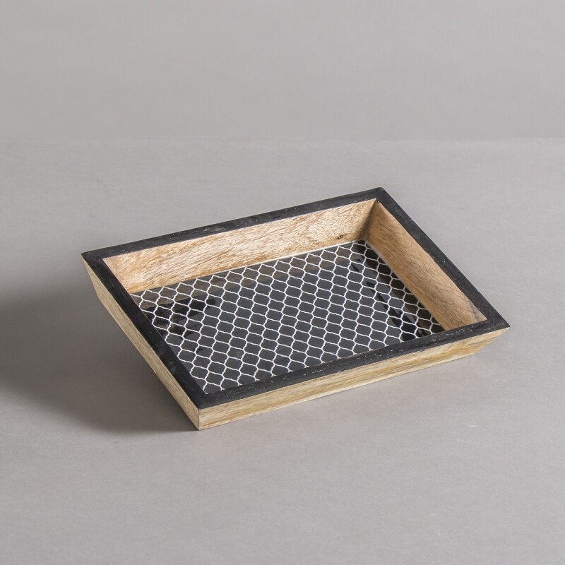 Bandeja black and white LARA27409 Bandeja black and white LARA27409