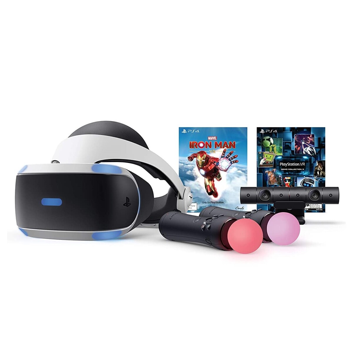 Playstation marvel's iron man vr bundle realidad virtual para ps4 