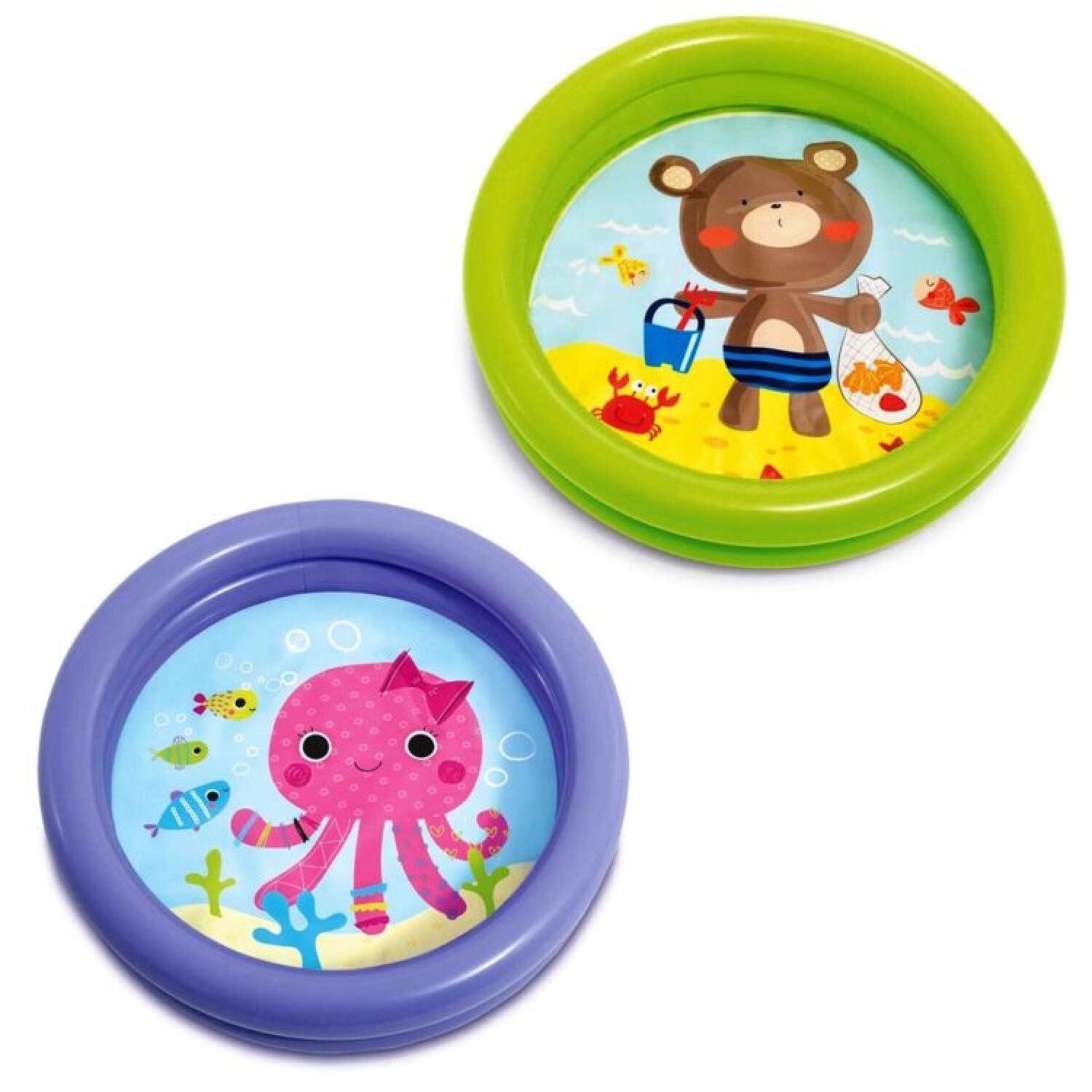 Piscina Inflable De Flor Para Bebés Y Niños – 90 Cm De Diámetro, PVC Seguro, Ideal Para Interior Y Exterior