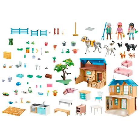 Juego Playmobil Rancho Waterfall 001