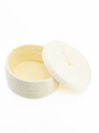 CESTO ZIGGY CON TAPA BEIGE
