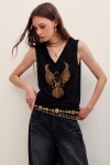 MUSCULOSA HAWK Negro