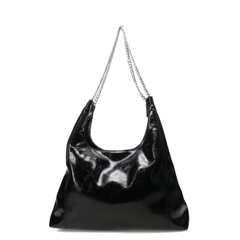 Cartera Miss Carol Riko Con Cadenas Negro