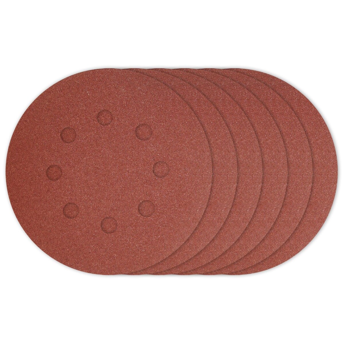 Set 50 Lijas Para Lijadora Roto Orbital 5'' 125mm 