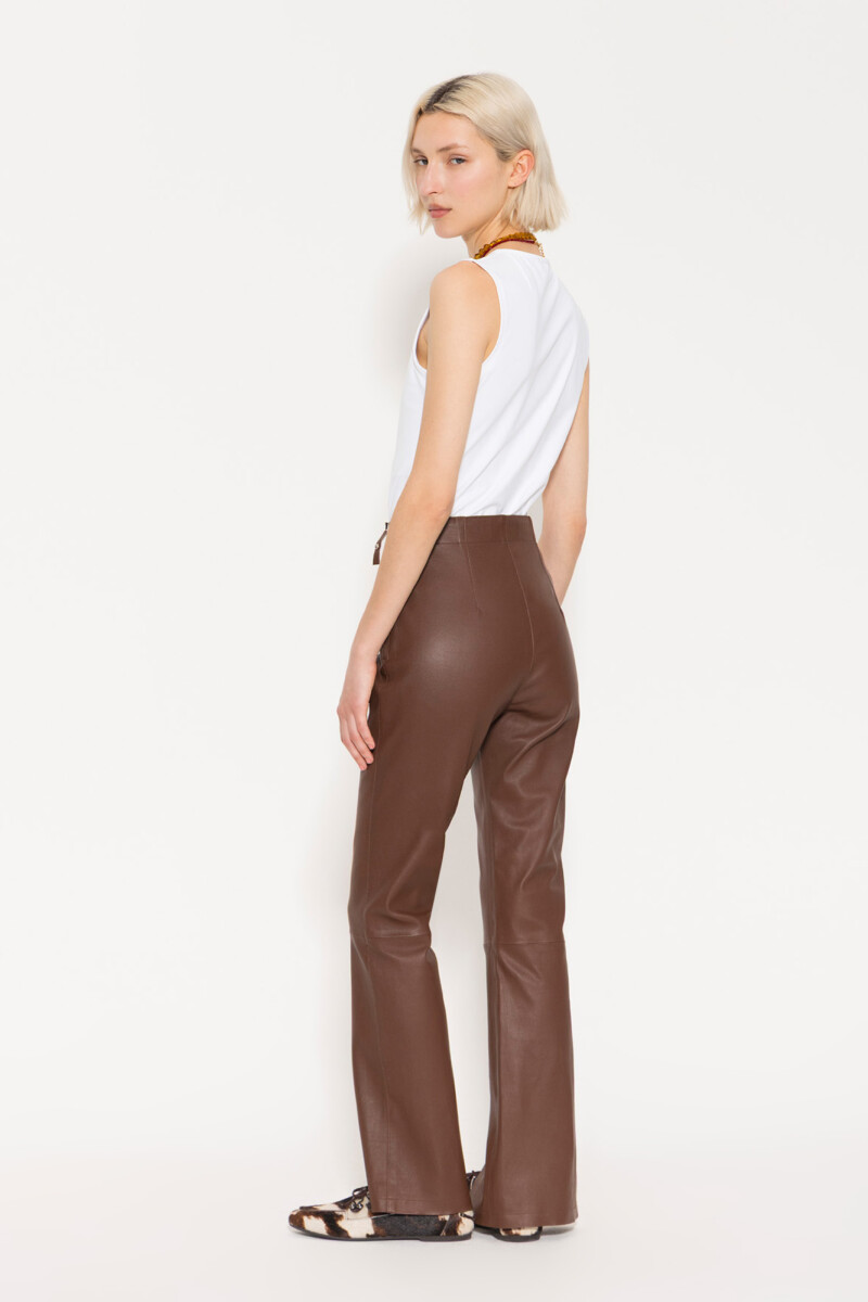 PANTALON NET Chocolate