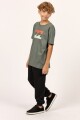 REMERA DOUBLE RIPPLE TEE BOYS M-militar