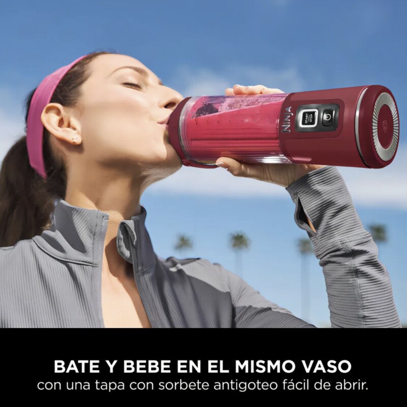 Licuadora Ninja Blast portátil Bc151eubk Bordo