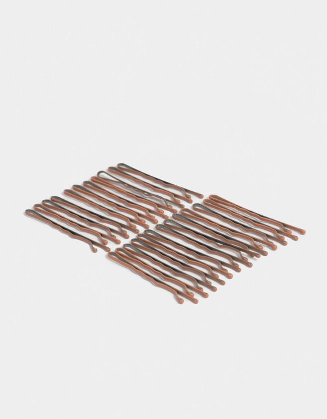 Horquillas Set Classic Set De Horquillas - Marron Chocolate