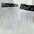 Copitas de acrilico transparente x6 de 150 ml c/u Copitas De Acrilico Transparente X6 De 150 Ml C/u