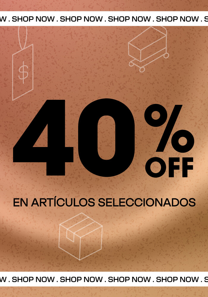 40%off en seleccionados
