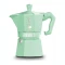 CAFETERA BIALETTI MOKA EXCLUSIVE 3 TAZAS Cafetera Italiana BIALETTI Moka Exclusive 3 Tazas - Verde