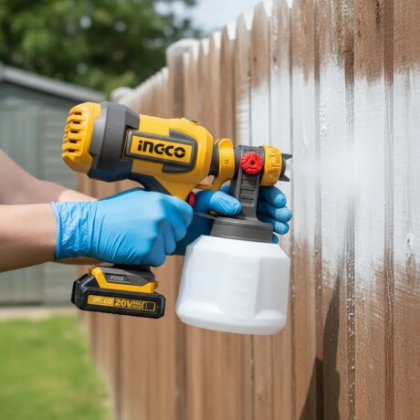 Pistola de Pintura Ingco a Batería P20s 20v CSGLI2004 Pistola de Pintura Ingco a Batería P20s 20v CSGLI2004