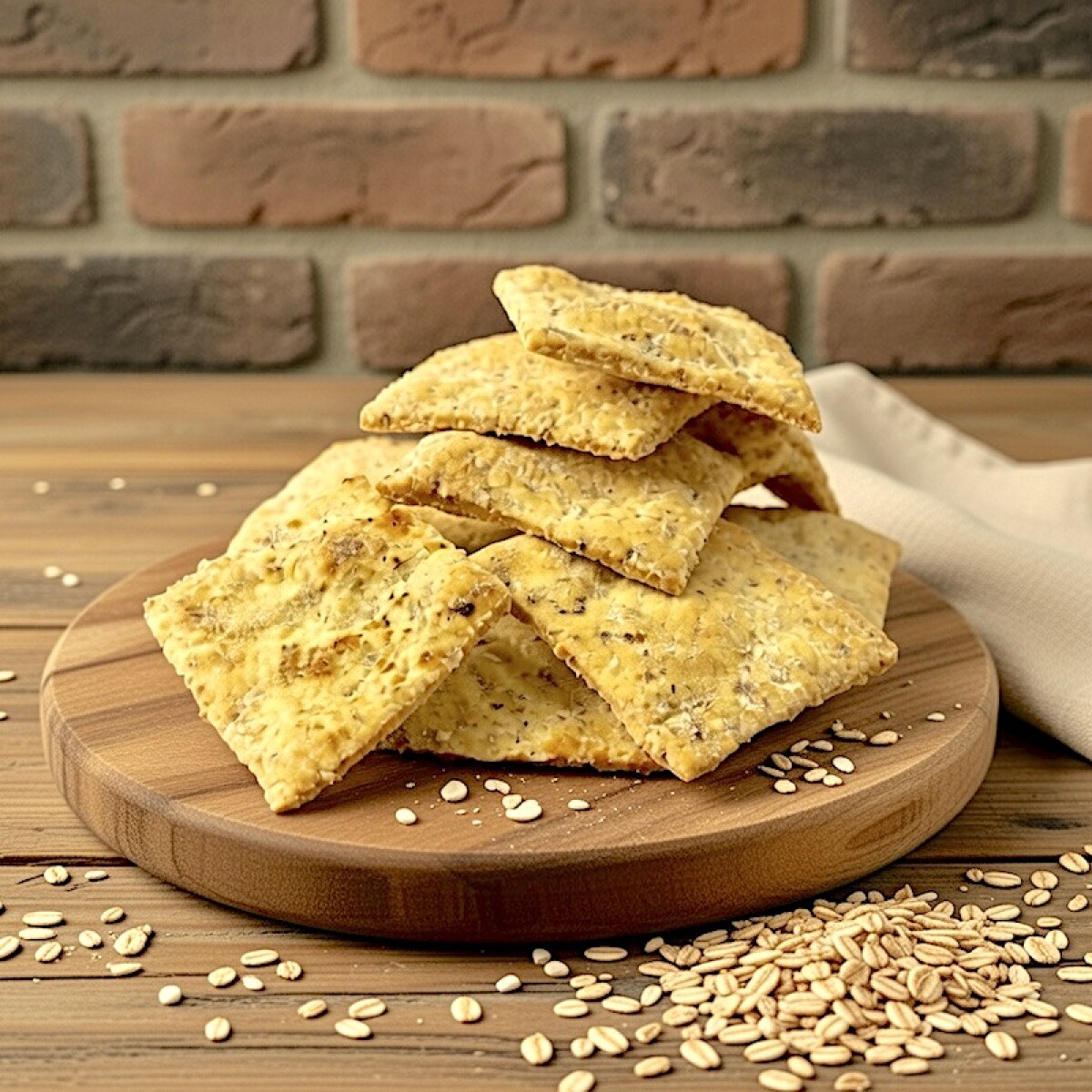 Galletitas de Avena y Salvado Sin Sal 