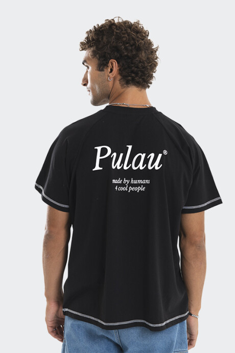 Remera Pulau Being Negro