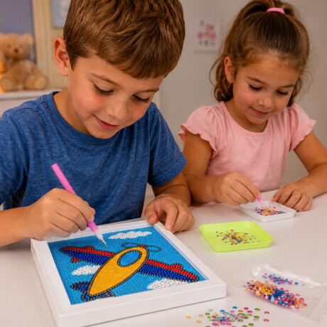 Set creativo Diamond Painting Avion