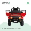 Jeep a batería para Niños Rojo