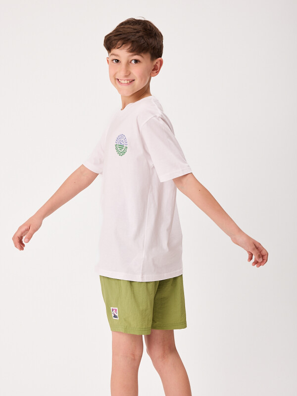 T-SHIRT REESE TEEN RUSTY Blanco