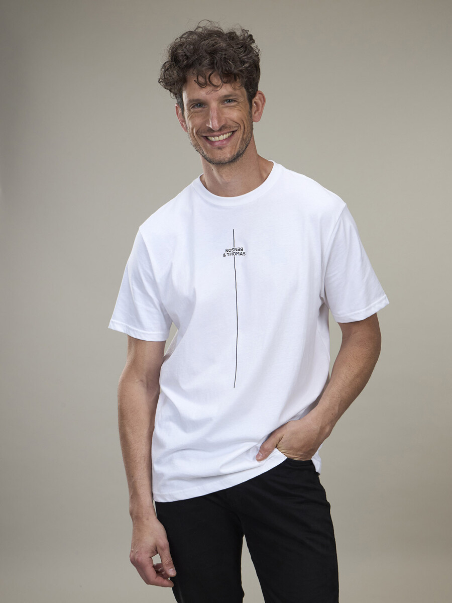 T-SHIRT LINE - BLANCO 