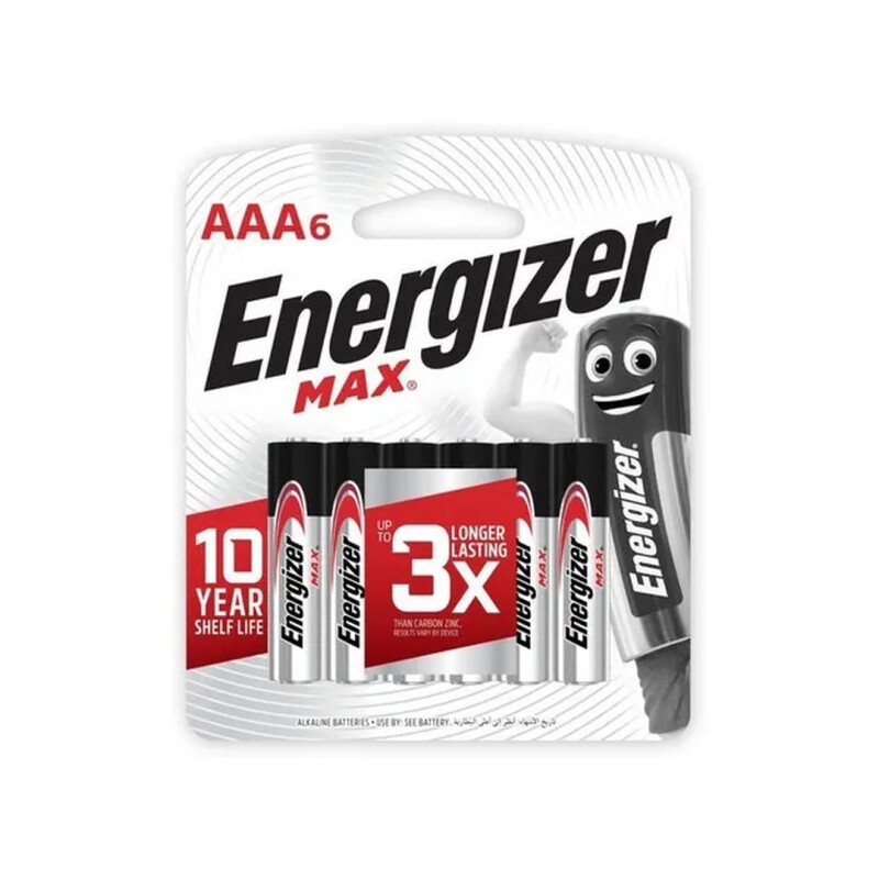 PILAS ENERGIZER ALC.AAA X6 Pilas Energizer Alc.aaa X6