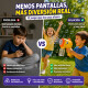 Pistola Burbuja Automatica Burbujero Juguete Recargable Jirafa