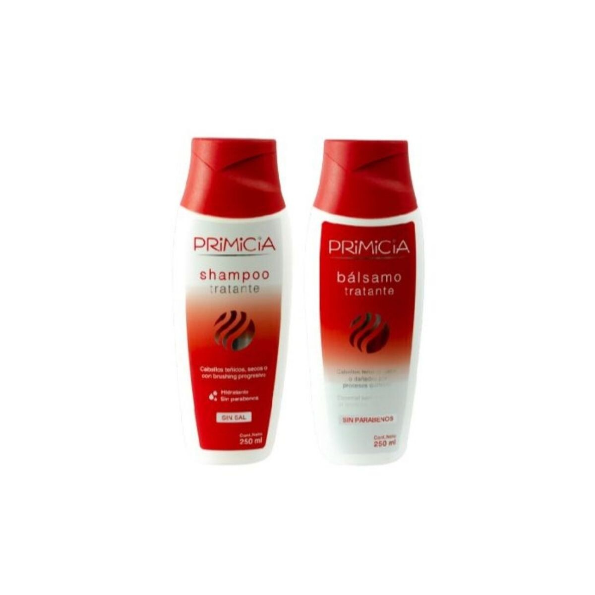 Shampoo Primicia Tratante Sin Sal 250 ML + Balsamo Tratante Primicia 250 ML 