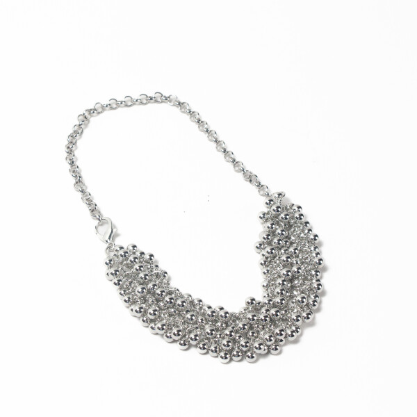 COLLAR BENAZAIRE PLATEADO COLLAR BENAZAIRE PLATEADO