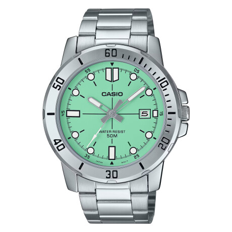Reloj Casio en Acero Inoxidable Plateado 0
