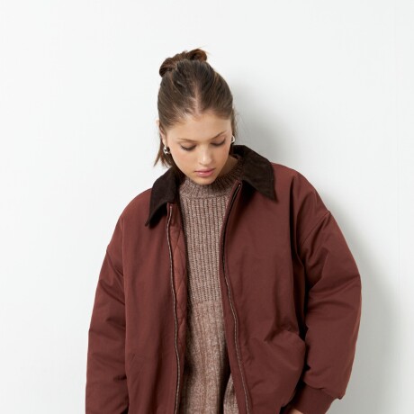 CAMPERA VINNY Bordó Merlot