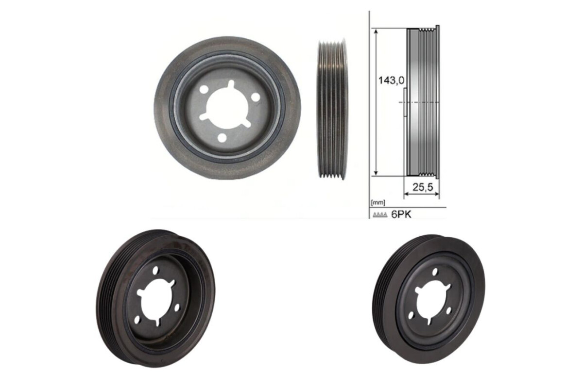 Polea Damper Polea Damper