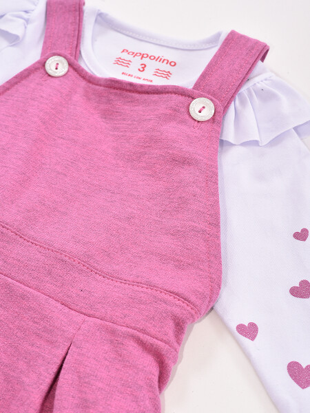 CONJUNTO JUMPER + BLUSA MARTI FUCSIA