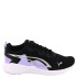 Championes de Mujer Puma All Day Active Negro - Violeta - Plateado