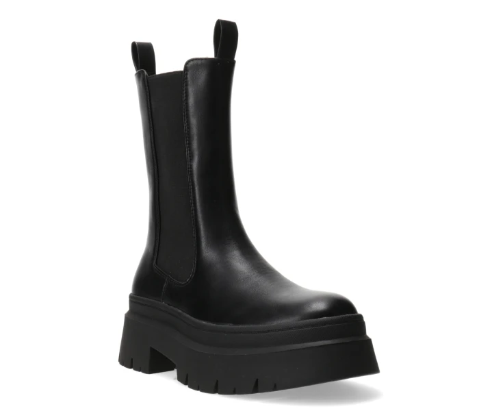 Bota QUEBEC tipo chelsea con elásticos Black