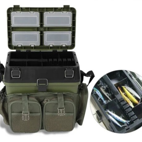 MOCHILA DE PESCA CON CAJA DE ASIENTO DE PESCA MOCHILA DE PESCA CON CAJA DE ASIENTO DE PESCA
