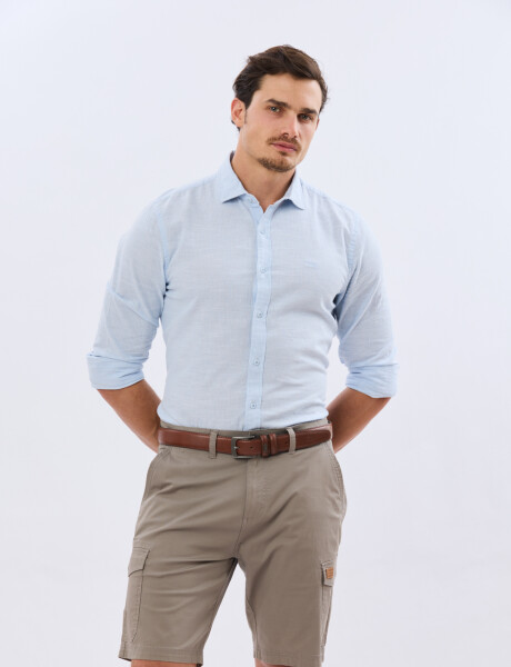 BERMUDA CARGO CON ELASTANO Khaki