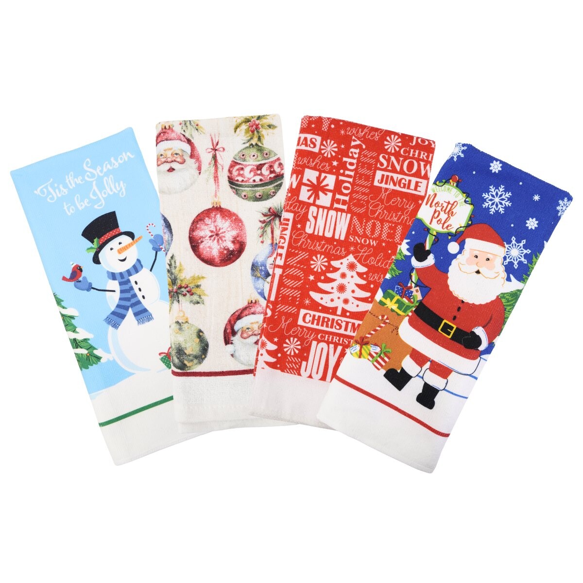 Repasador de algodon navideño 