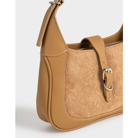 Cartera Saca Combinada Marron Camel