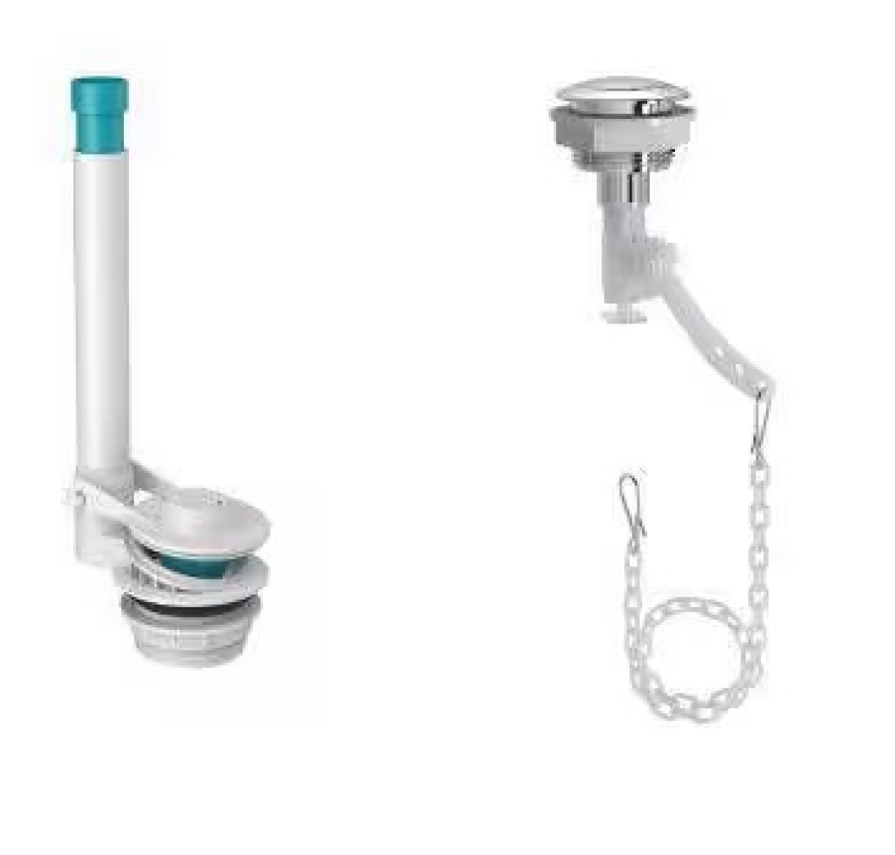 Válvula De Descarga Con Botón Simple Deca 